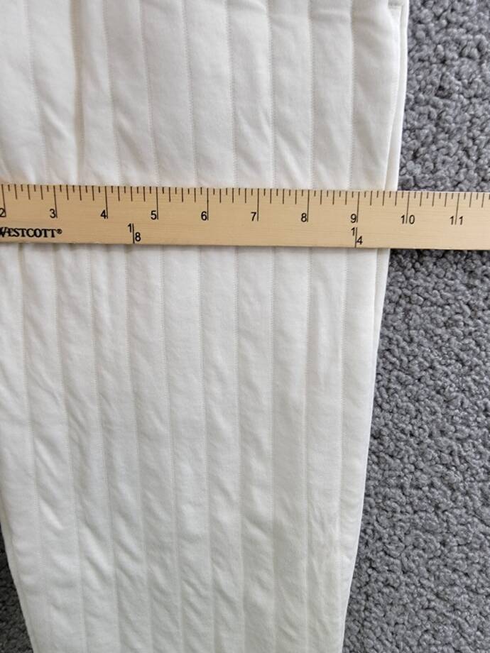 Polo Ralph Lauren Quilted Jogger Pant Big Girls L (12-14) Antique Cream Pull On