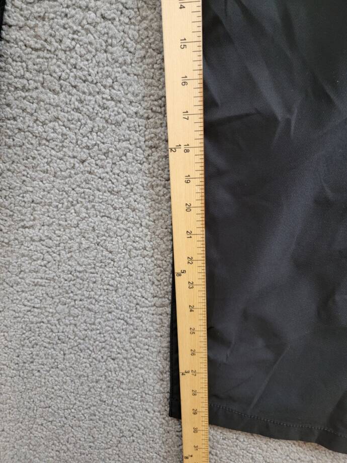 Bass Outdoor Straight-Fit Traveler Pants Men's 42 Caviar High Rise Side Pockets