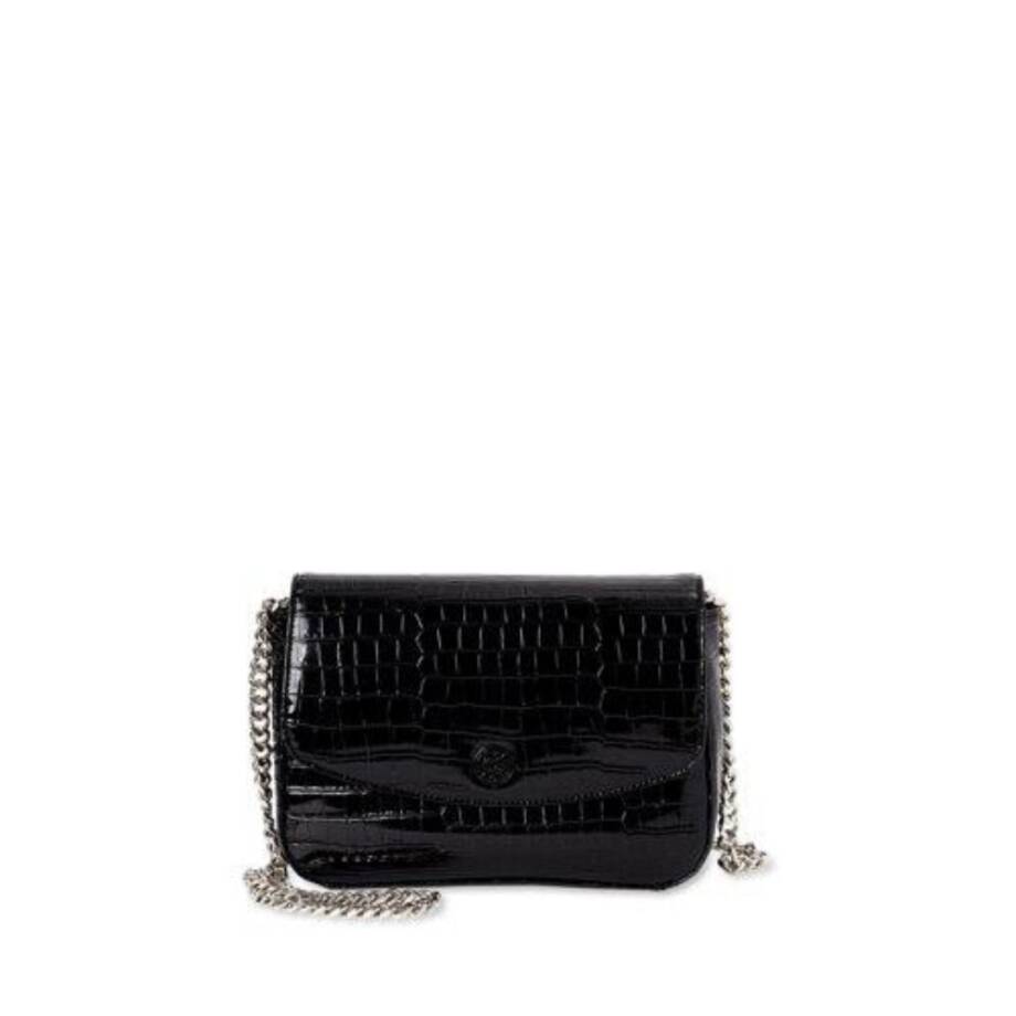 Circus by Sam Edelman Devin Chain Crossbody Bag Women's Black Magnetic Snap