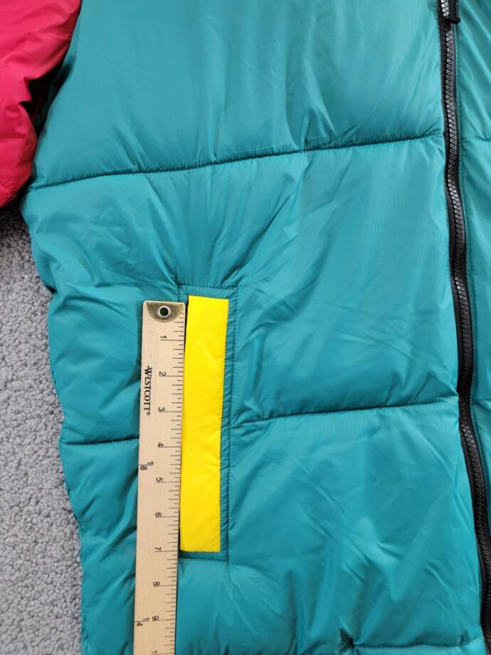 Club Room Colorblocked Quilted Full-Zip Puffer Jacket Men's L Multi Long Sleeve
