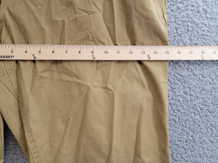 Bass Outdoor Baxter Twill Stretch Chino Pants Men's XXL Antique Bronze High Rise