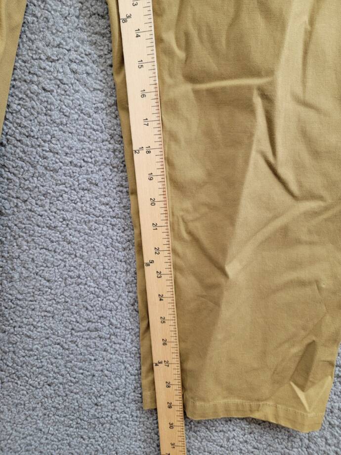 Bass Outdoor Baxter Twill Stretch Chino Pants Men's XXL Antique Bronze High Rise
