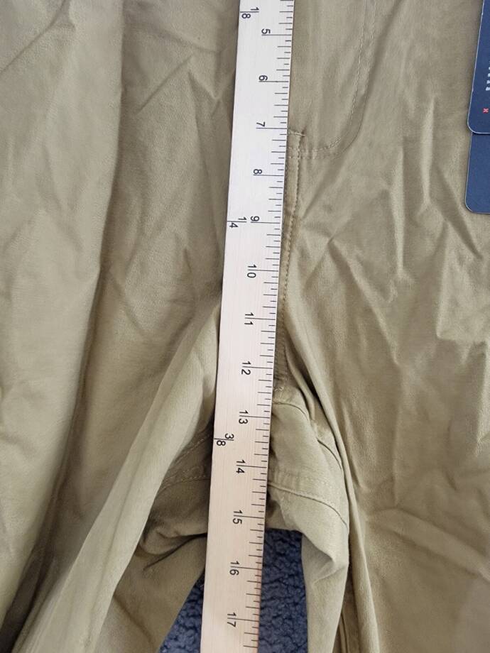 Bass Outdoor Baxter Twill Stretch Chino Pants Men's XXL Antique Bronze High Rise