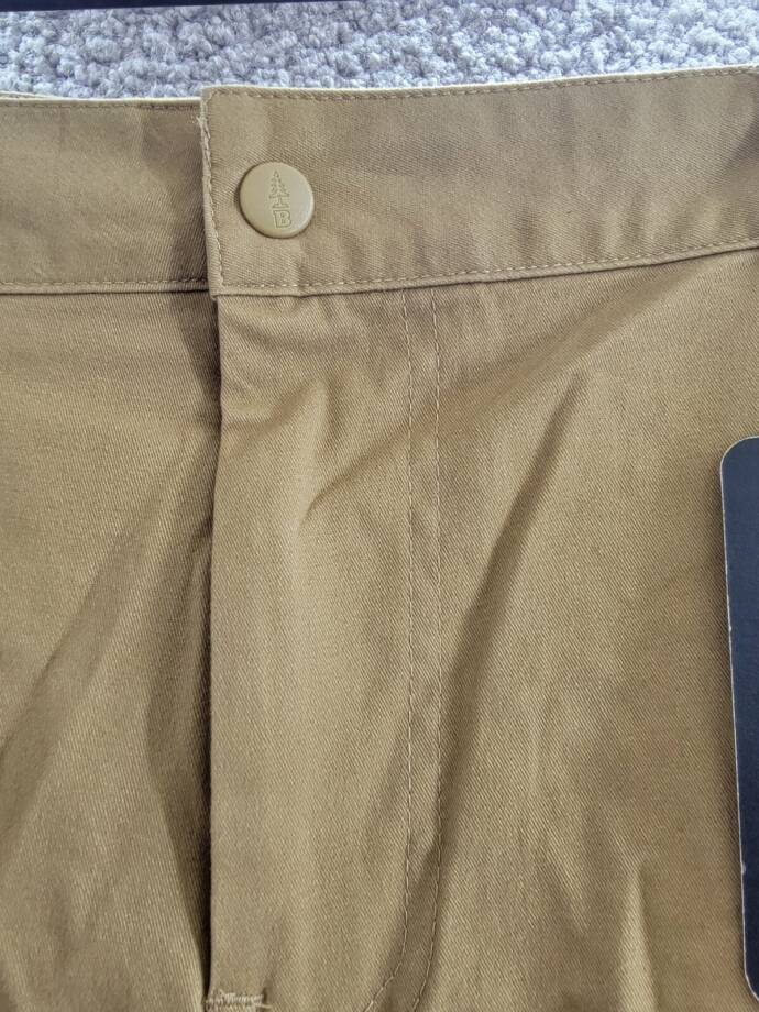 Bass Outdoor Baxter Twill Stretch Chino Pants Men's XXL Antique Bronze High Rise