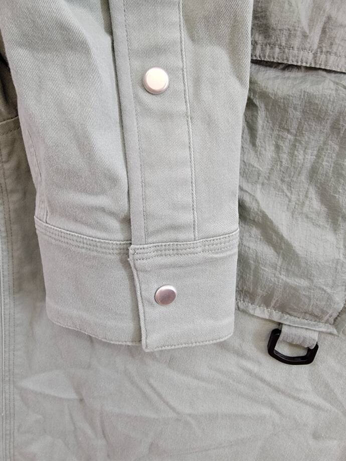 Bass Outdoor Relaxed Fit Solid Worker Shirt Jacket Men's M Lily Pad Snap Closure