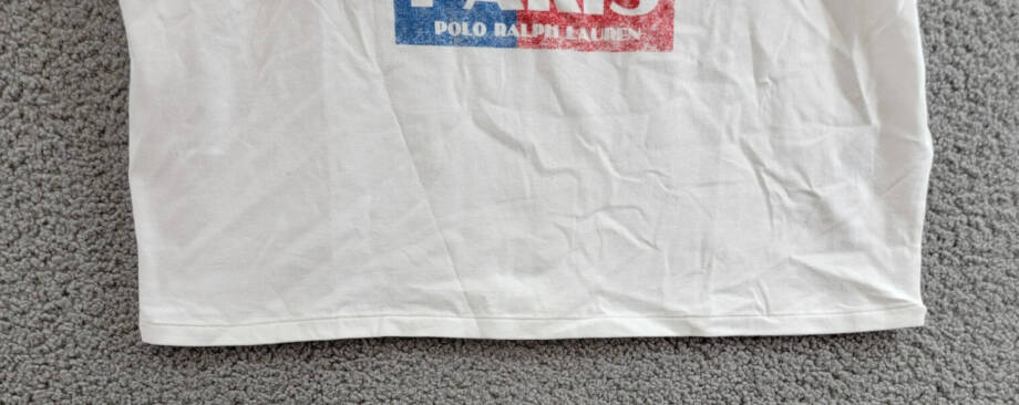 Polo by Ralph Lauren Team USA Graphic Jersey Tee Women's XL White Multi Pullover