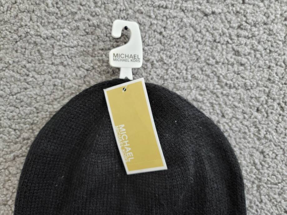 MICHAEL Michael Kors Studded Cozy Knit Beanie Women's One Size Black