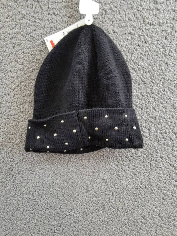 MICHAEL Michael Kors Studded Cozy Knit Beanie Women's One Size Black