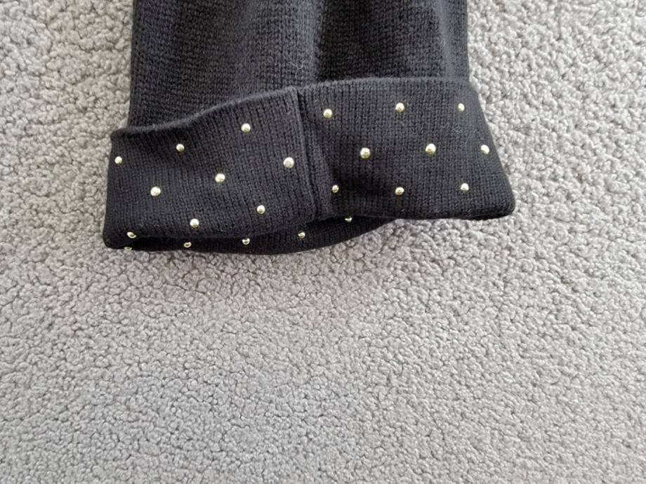 MICHAEL Michael Kors Studded Cozy Knit Beanie Women's One Size Black