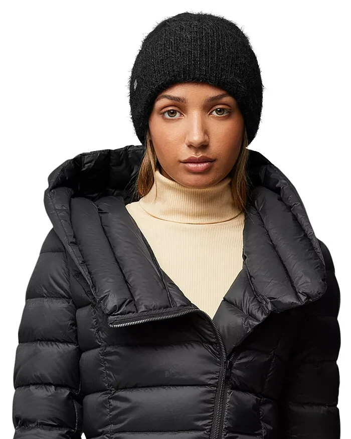 Soia & Kyo Jaya Knit Hat Women's One Size Black Wide Brim