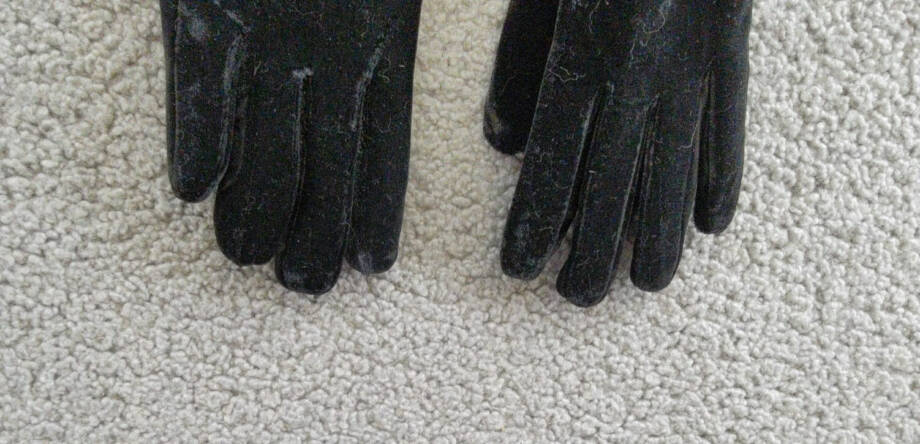 Marcus Adler Rouched Cuff Thinsulate Lined Velvet Glove Women's One Size Black
