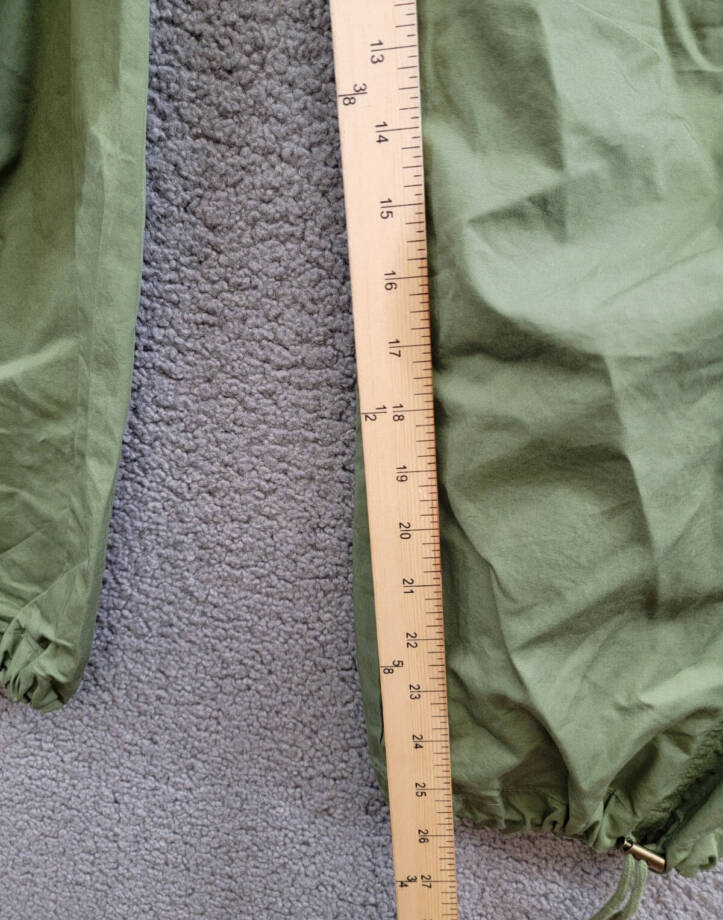 On 34th Plus Size Trendy Utility Pants Women's 1X Olivine Elastic Waist Pull-On~
