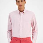 Club Room Regular Fit Performance University Stripe Dress Shirt Men's 16 32-33