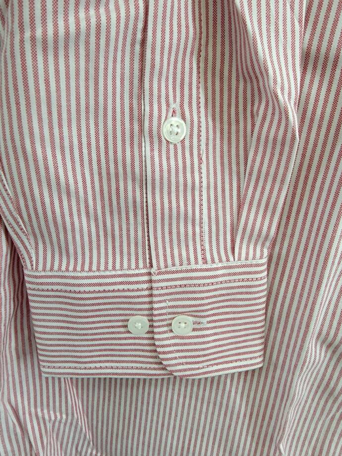 Club Room Regular Fit Performance University Stripe Dress Shirt Men's 16 32-33