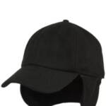 Epoch Hats Company Wool Earflap Cap with Sherpa Lining Women's O/S Black