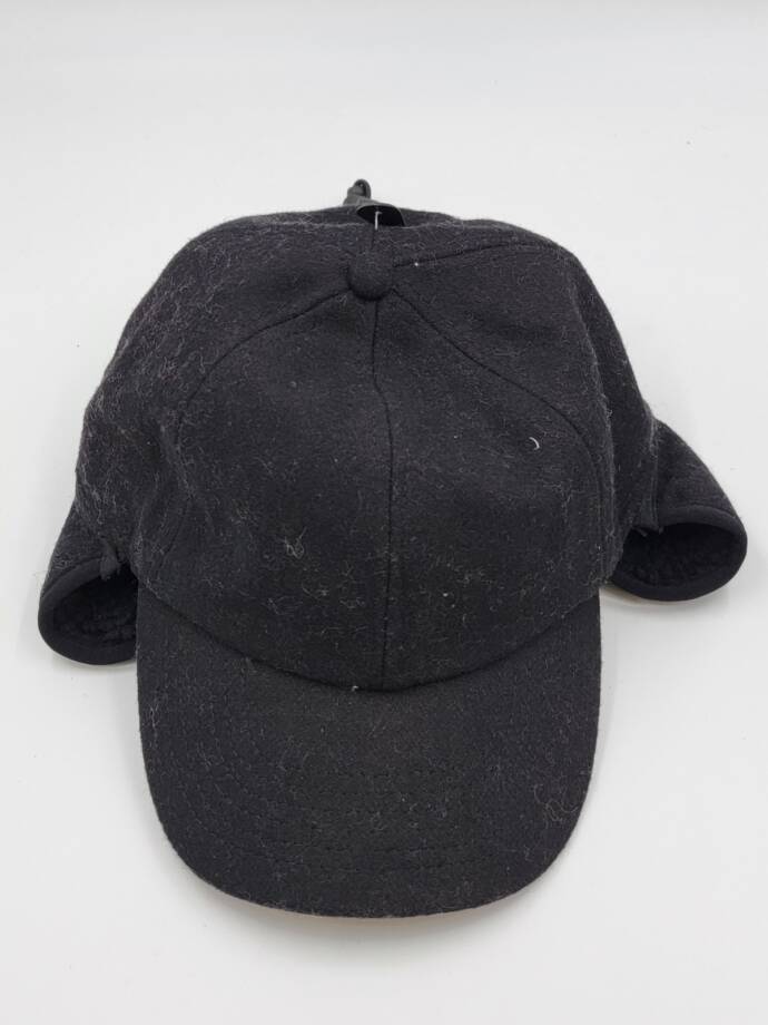 Epoch Hats Company Wool Earflap Cap with Sherpa Lining Women's O/S Black