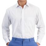 Club Room Regular Fit Performance Easy-Care Dress Shirt Men's 17.5 34-35 Multi