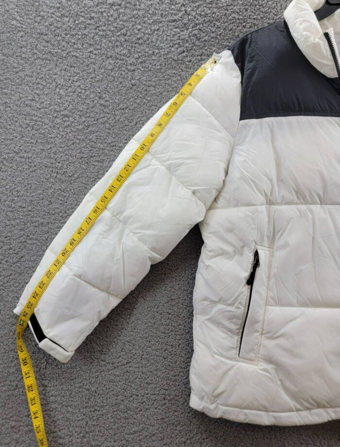 Club Room Colorblocked Quilted Full-Zip Puffer Jacket Men's XL Ice Long Sleeve
