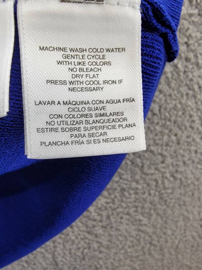Kasper Open-Front Long-Sleeve Sweater Women's XS Royal Signature Solid