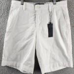The Men's Store at Bloomingdale's Twill Regular Fit Shorts Men's 30 White Pocket