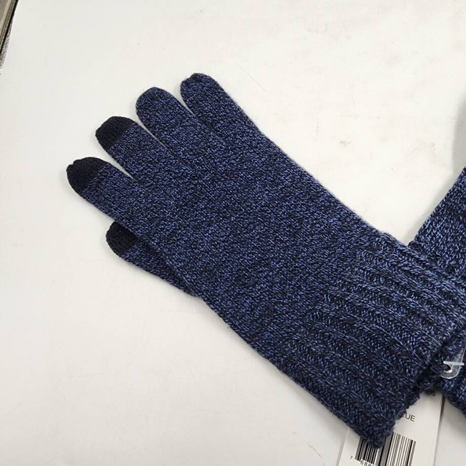 The Men's Store at Bloomingdale's Marled Tech Gloves Men's OS Navy Blue Pull On