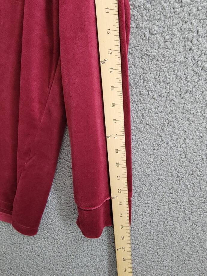 I.N.C. International Concepts Velour Notch Collar Packaged Pajama Women's XXL