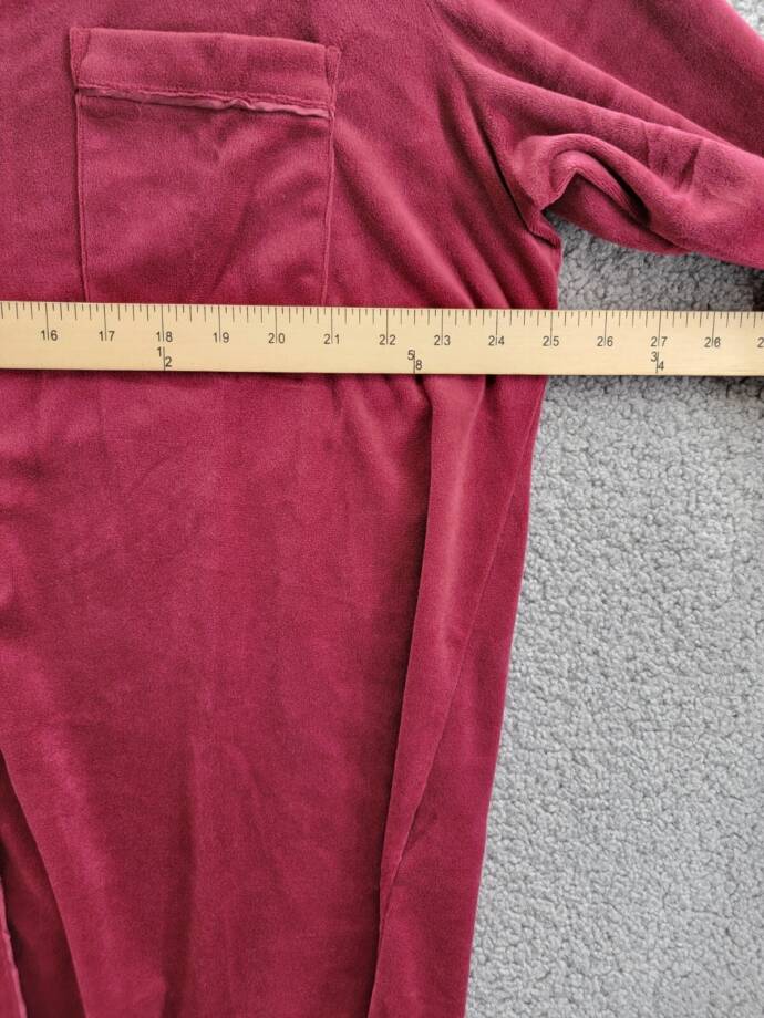 I.N.C. International Concepts Velour Notch Collar Packaged Pajama Women's XXL