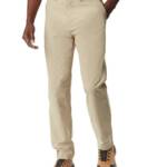 Bass Outdoor Straight-Fit Traveler Pants Men's 36 Trench Coat Button Zip Closure