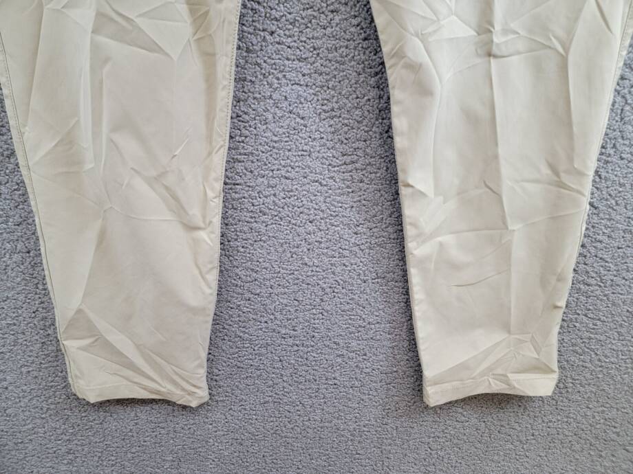 Bass Outdoor Straight-Fit Traveler Pants Men's 36 Trench Coat Button Zip Closure