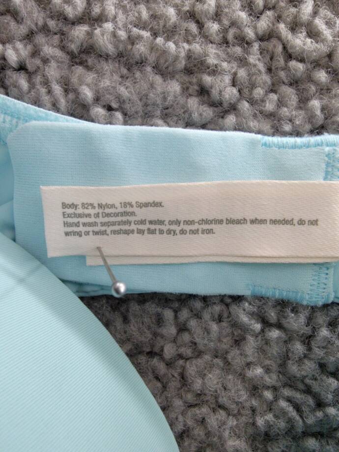 On Gossamer Sleek Micro Convertible T-Shirt Bra Women's 32D Clearwater Hook &Eye