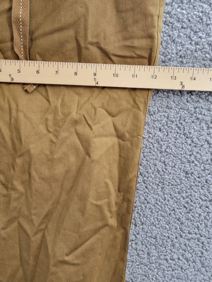 Galaxy By Harvic Basic Stretch Twill Joggers Men's XL Timber Drawstring Waist