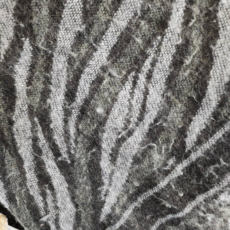 MICHAEL Michael Kors Wool Blend Animal-Print Jacquard Scarf Women's O/S Black