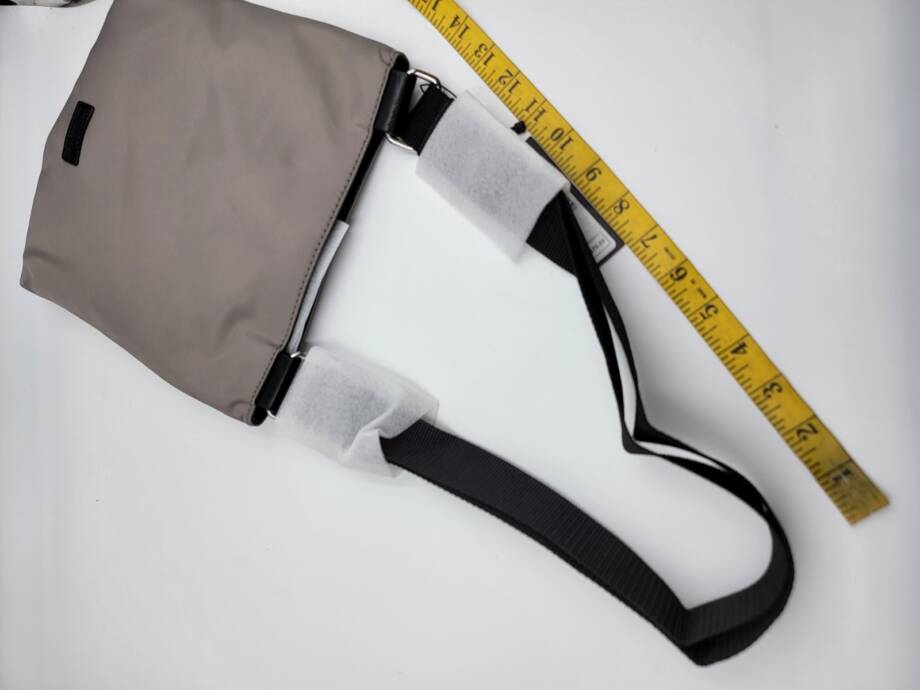Circus by Sam Edelman Aurora Nylon Crossbody Bag Women's Grey/Black Adjustable