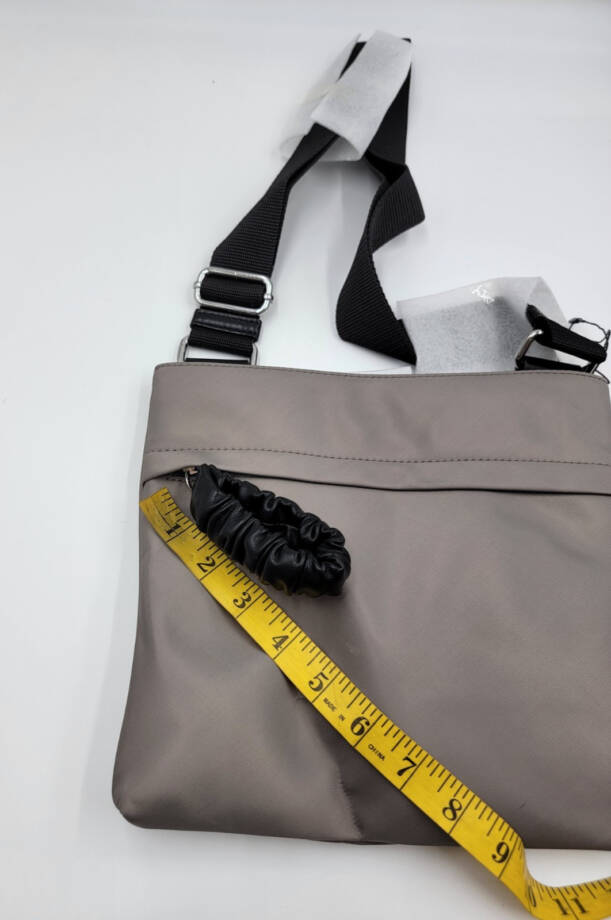 Circus by Sam Edelman Aurora Nylon Crossbody Bag Women's Grey/Black Adjustable