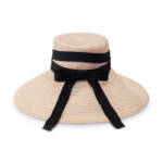 Eugenia Kim Mirabel Wide Brim Woven Hat With Bow Detail Women's OS Natural