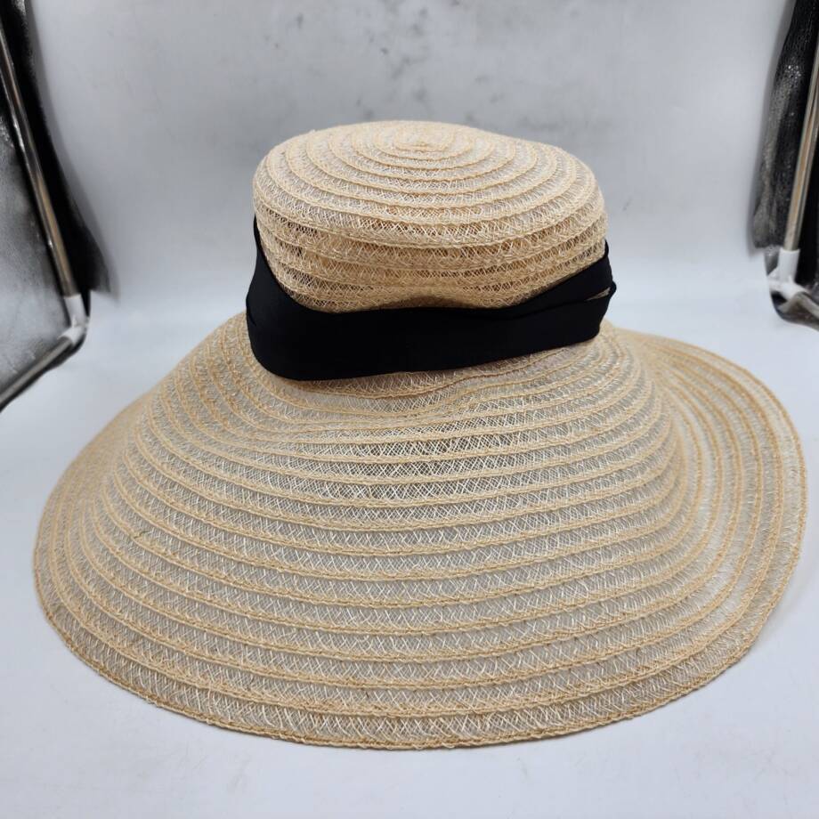 Eugenia Kim Mirabel Wide Brim Woven Hat With Bow Detail Women's OS Natural