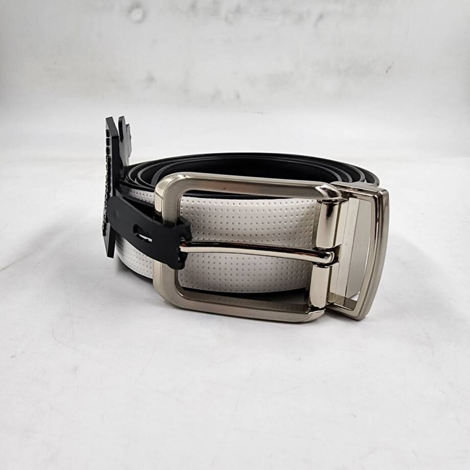 The Men's Store at Bloomingdale's Angel Reversible Leather Belt 40 White