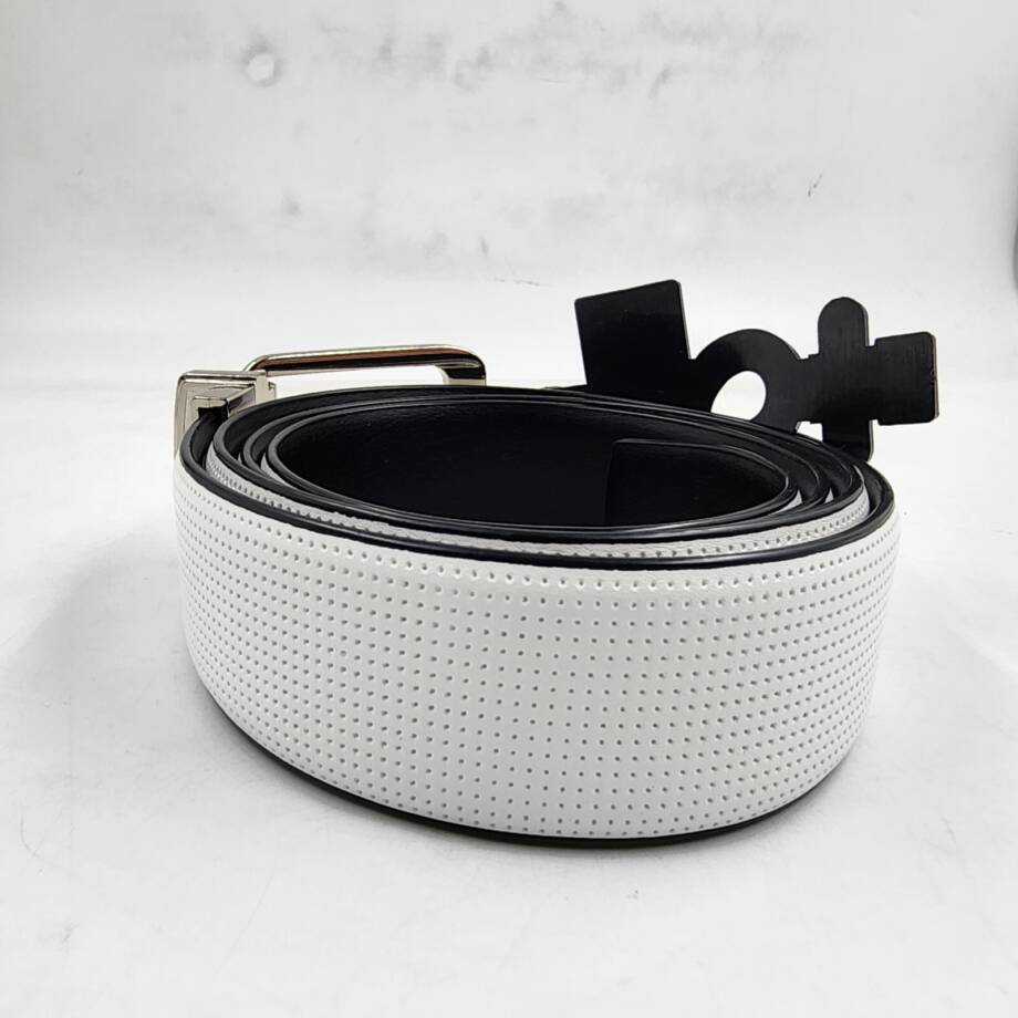 The Men's Store at Bloomingdale's Angel Reversible Leather Belt 40 White