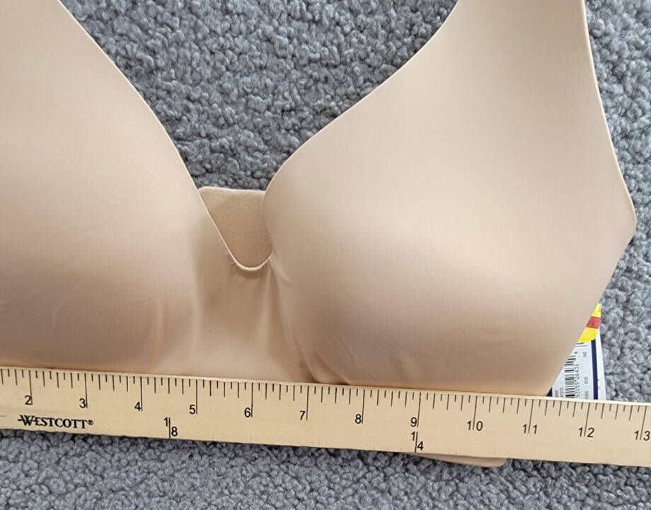 GapBody Everyday Essentials Wireless Bra Women's 34D Brush Beige Back Closure