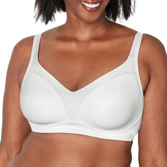 Playtex 18 Hour® Bounce Control Convertible Wireless Bra Women's 40DD White