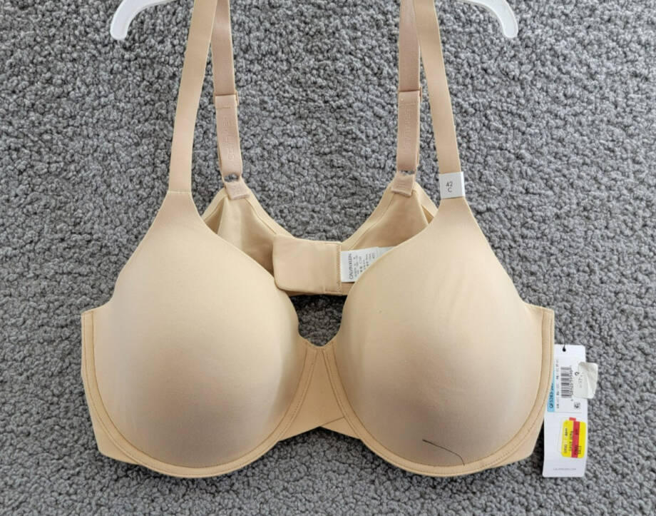 Calvin Klein Plus Size Perfectly Fit Lightly Lined Full Coverage Bra Women's 42C