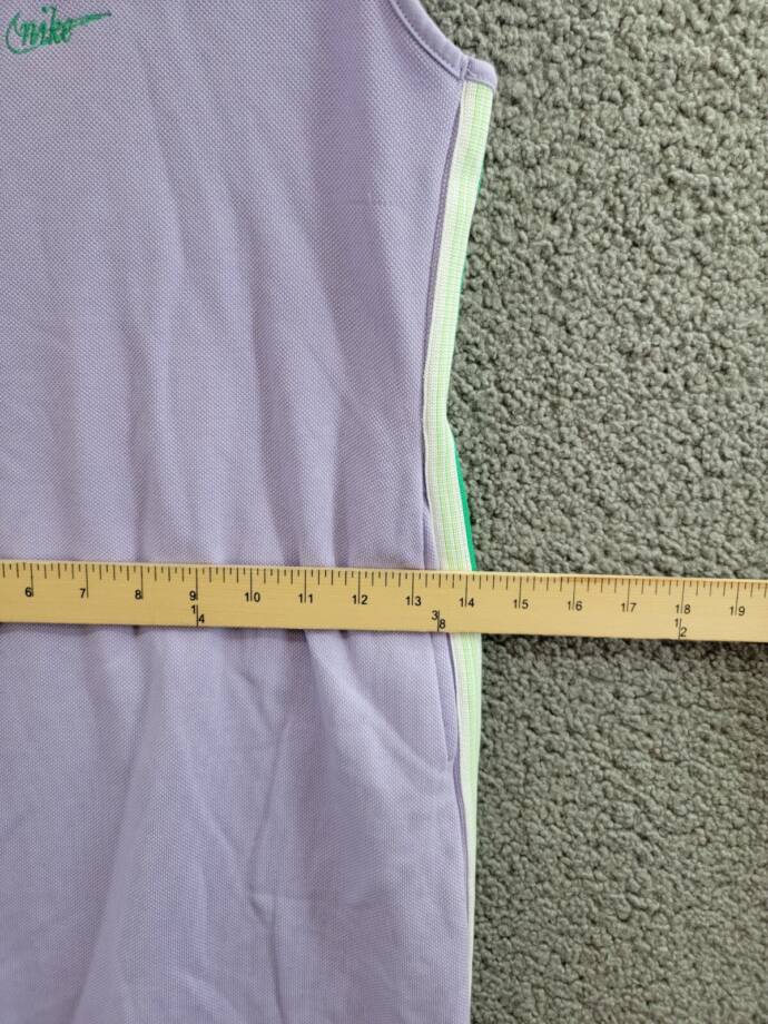 Nike Sportswear Mock-Neck Sleeveless Dress Big Girls M Light Purple Quarter Zip