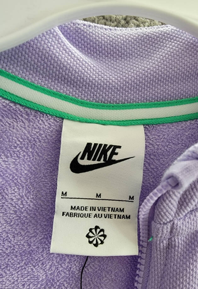 Nike Sportswear Mock-Neck Sleeveless Dress Big Girls M Light Purple Quarter Zip