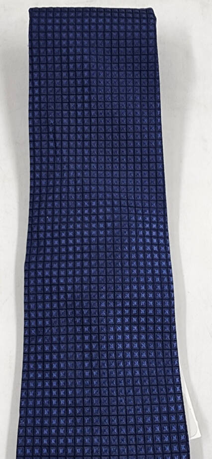 The Men's Store at Bloomingdale's Silk Textured Classic Tie Men's One Size Navy