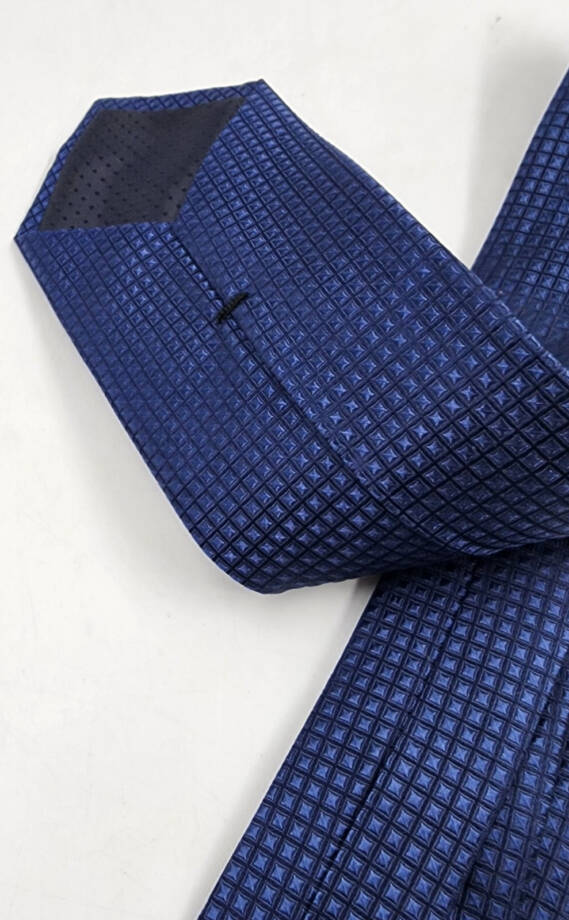 The Men's Store at Bloomingdale's Silk Textured Classic Tie Men's One Size Navy