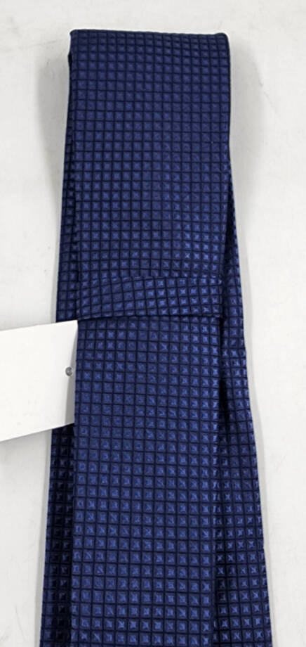 The Men's Store at Bloomingdale's Silk Textured Classic Tie Men's One Size Navy