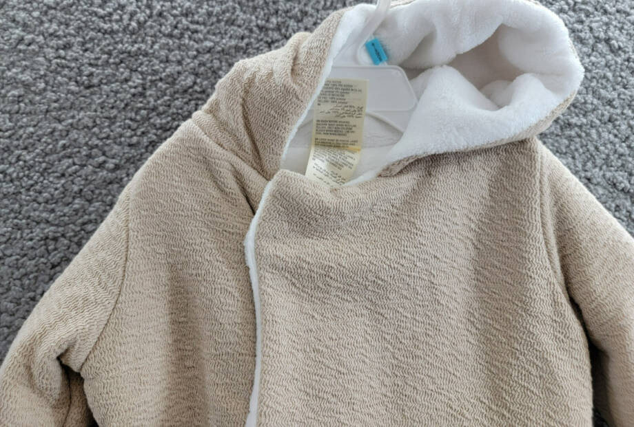 First Impressions Sweater-Knit Faux-Sherpa-Lined Hooded Jacket Unisex Baby 0-3M