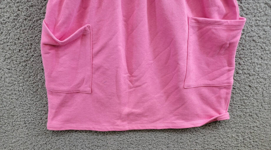 Epic Threads French Terry Dress Girls L 14-16 Pop Pink Drawstring Waist Pullover