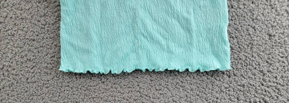 Epic Threads Solid-Color Textured T-Shirt Little Girls 6X Refreshing Teal S/S
