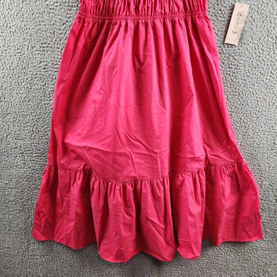 Nanette Lepore Amber Off the Shoulder Midi Dress Women's 10 Monticello Rose S/S